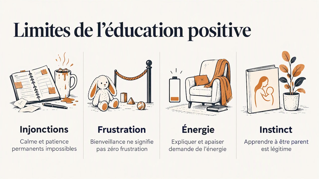 Quatre limites de l’éducation positive